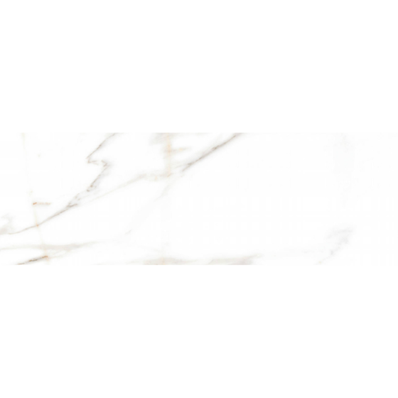 Λευκό πλακάκι τοίχου Ardenza Brillo 30x90 με glossy μαρμάρινη επιφάνεια